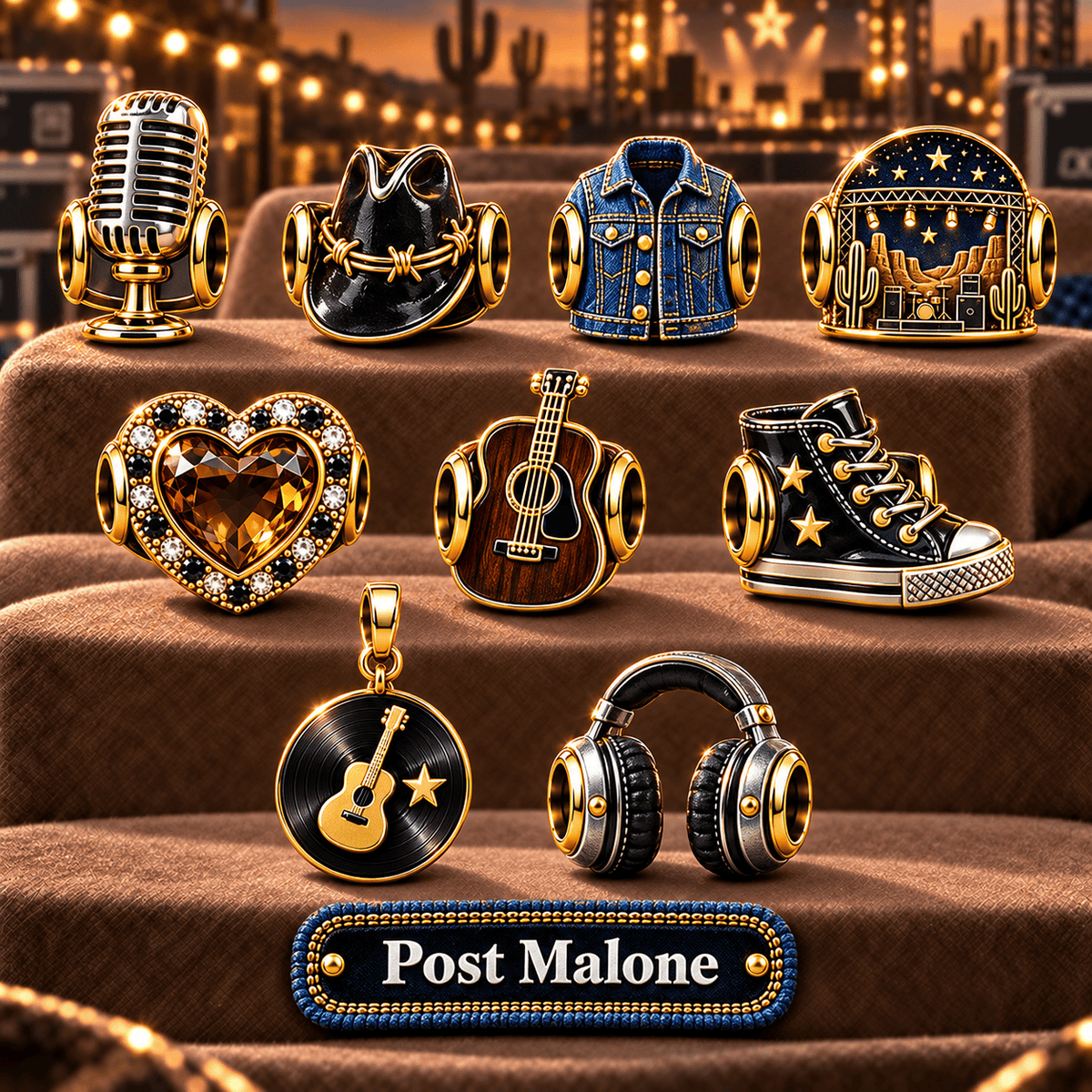 PTML Gold Charm Set PNPA